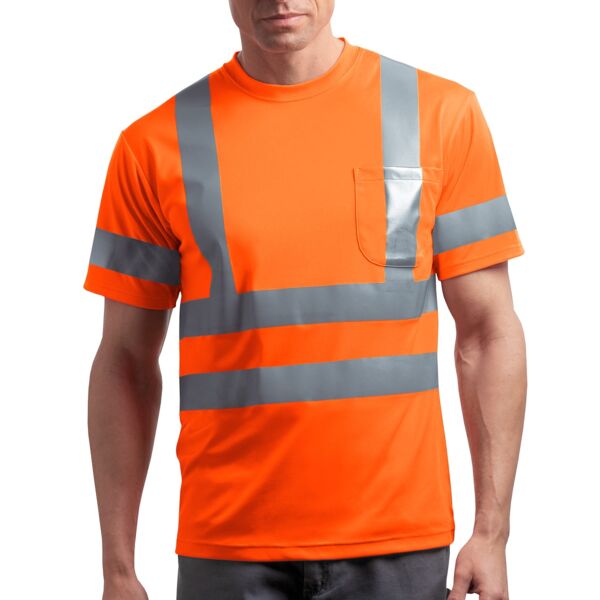 Ansi 107 Class 3 Short Sleeve Snag Resistant Reflective T Shirt Thumbnail