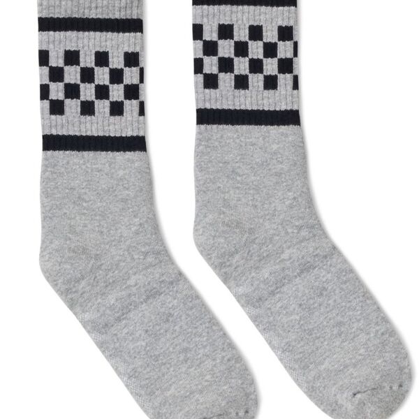 USA-Made Checkered Crew Socks Thumbnail