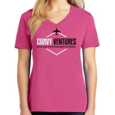 Ladies V Neck Thumbnail