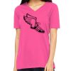 Missy's Relaxed Jersey Short-Sleeve V-Neck T-Shirt Thumbnail
