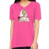 Missy's Relaxed Jersey Short-Sleeve V-Neck T-Shirt Thumbnail