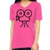 Missy's Relaxed Jersey Short-Sleeve V-Neck T-Shirt Thumbnail