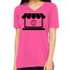 Missy's Relaxed Jersey Short-Sleeve V-Neck T-Shirt Thumbnail