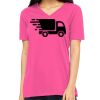 Missy's Relaxed Jersey Short-Sleeve V-Neck T-Shirt Thumbnail