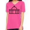 Missy's Relaxed Jersey Short-Sleeve V-Neck T-Shirt Thumbnail