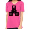 Missy's Relaxed Jersey Short-Sleeve V-Neck T-Shirt Thumbnail