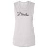 Ladies' Bella Flowy Scoop Muscle Tank Thumbnail