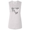Ladies' Bella Flowy Scoop Muscle Tank Thumbnail