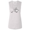 Ladies' Bella Flowy Scoop Muscle Tank Thumbnail