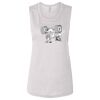 Ladies' Bella Flowy Scoop Muscle Tank Thumbnail