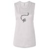 Ladies' Bella Flowy Scoop Muscle Tank Thumbnail