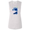 Ladies' Bella Flowy Scoop Muscle Tank Thumbnail