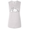 Ladies' Bella Flowy Scoop Muscle Tank Thumbnail