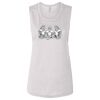 Ladies' Bella Flowy Scoop Muscle Tank Thumbnail
