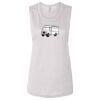 Ladies' Bella Flowy Scoop Muscle Tank Thumbnail