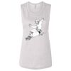 Ladies' Bella Flowy Scoop Muscle Tank Thumbnail