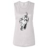 Ladies' Bella Flowy Scoop Muscle Tank Thumbnail