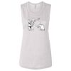 Ladies' Bella Flowy Scoop Muscle Tank Thumbnail