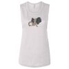 Ladies' Bella Flowy Scoop Muscle Tank Thumbnail