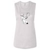 Ladies' Bella Flowy Scoop Muscle Tank Thumbnail