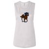 Ladies' Bella Flowy Scoop Muscle Tank Thumbnail