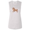 Ladies' Bella Flowy Scoop Muscle Tank Thumbnail