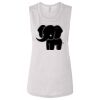Ladies' Bella Flowy Scoop Muscle Tank Thumbnail