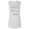 Ladies' Bella Flowy Scoop Muscle Tank Thumbnail