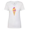 Next Level The Ideal V T-Shirt Thumbnail